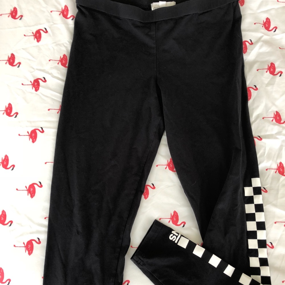 Checkerboard Leggings 🖤